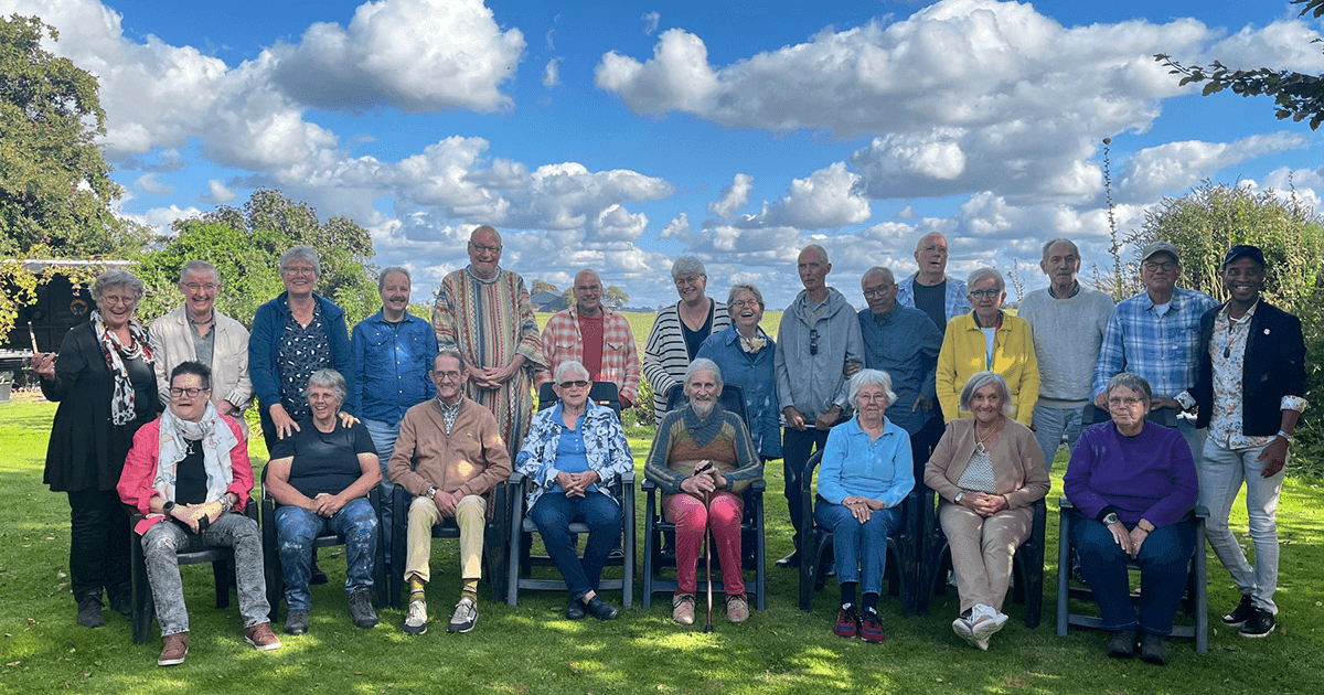 Ik ben wie ik ben groepsfoto deelnemers