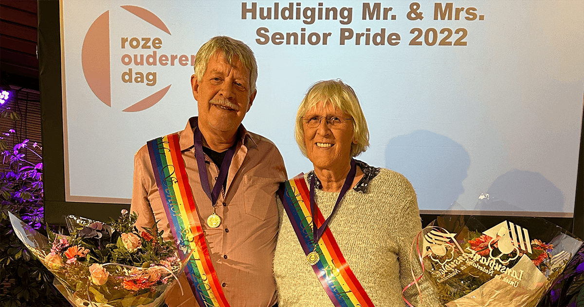 Mr en mrs. senior pride
